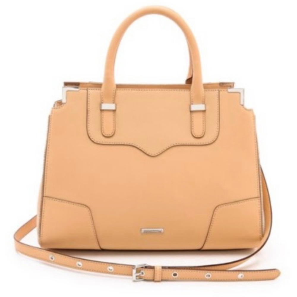 Rebecca Minkoff Amorous Satchel/ Crossbody in Natural
